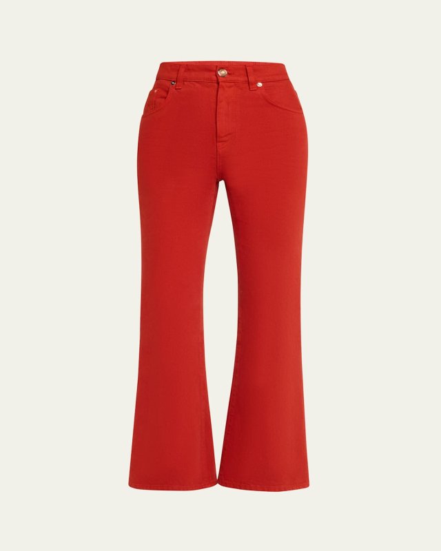 Ezra Bootcut Ankle Jeans